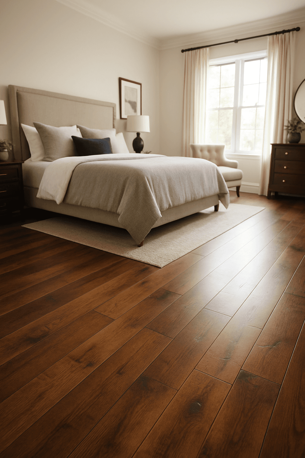 Bedroom floors